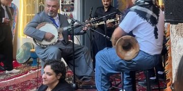 شاندێکی یەکیەتیی لاوان بەشداریان لە فێستیڤاڵی “بەریدان” لە شاری کۆیە كرد